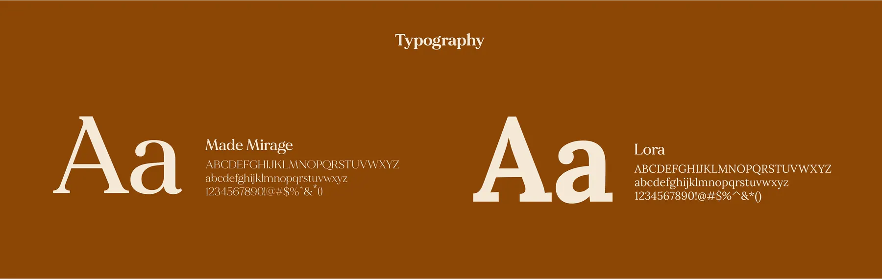 Atelier C typography