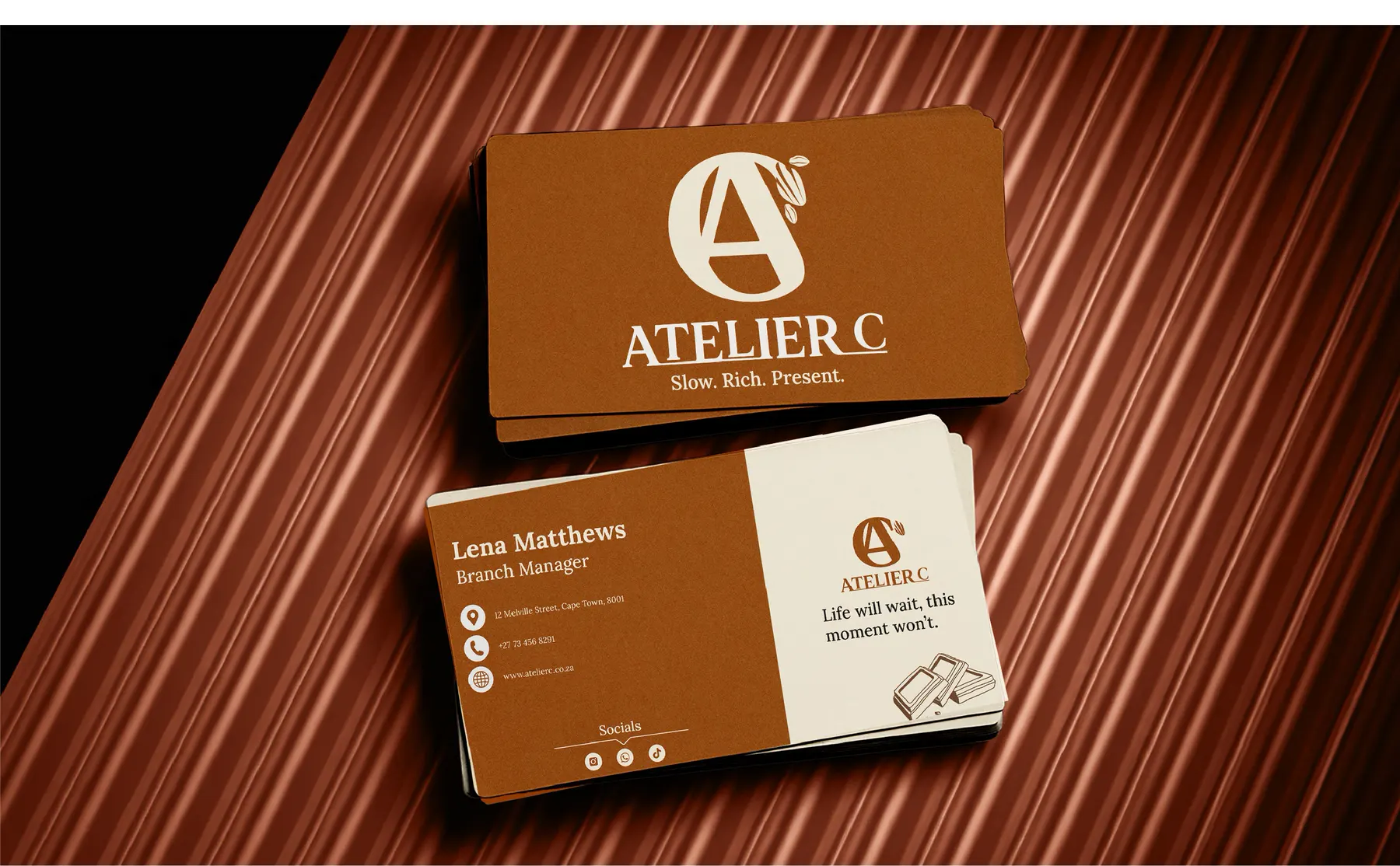 Atelier C business cards