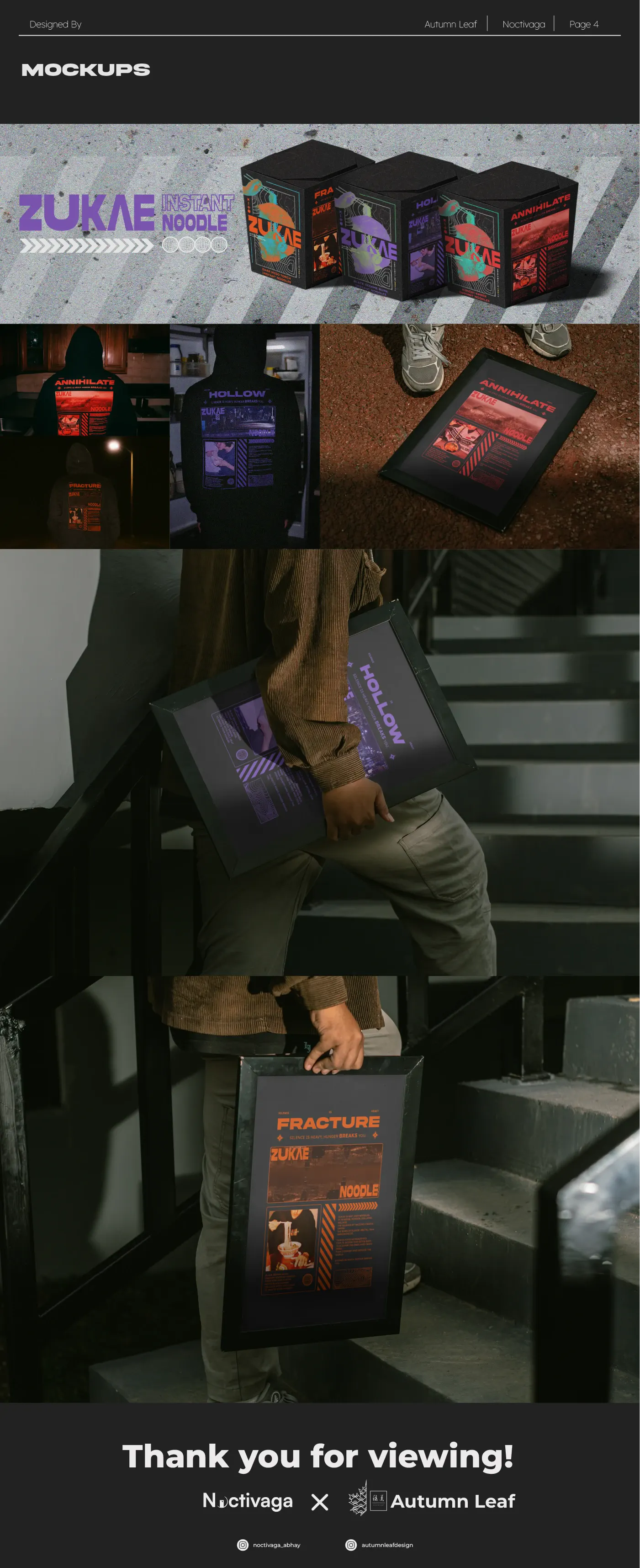 Zukae product mockups